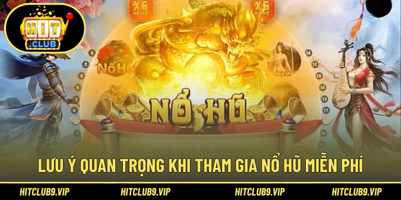 Những điểm cần nắm khi dùng thử slot demo